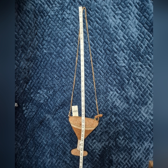 Anthropologie Espresso Martini Beaded Icon Crossbody Bag, New With Tags - Picture 4 of 17